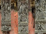 Pokhara 15 Bhimsen Temple Roof Strut Carvings 